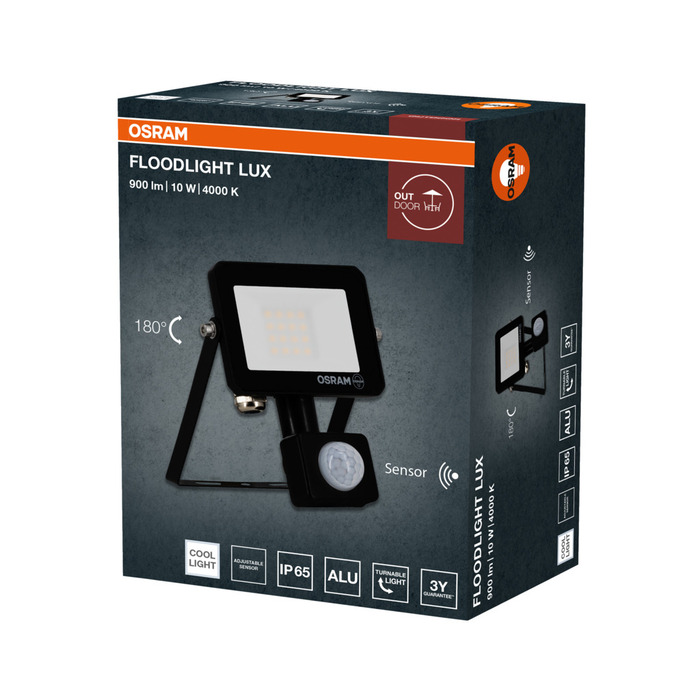 Osram Floodlight Lux Sensor LED 10,2 cm 4000 K 10 W